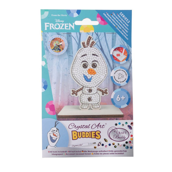 "Olaf" Crystal Art Buddies Disney Series 3 Front Packaging