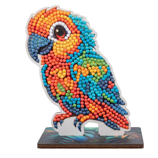 Parrot Crystal Art Wildlife Buddies complete