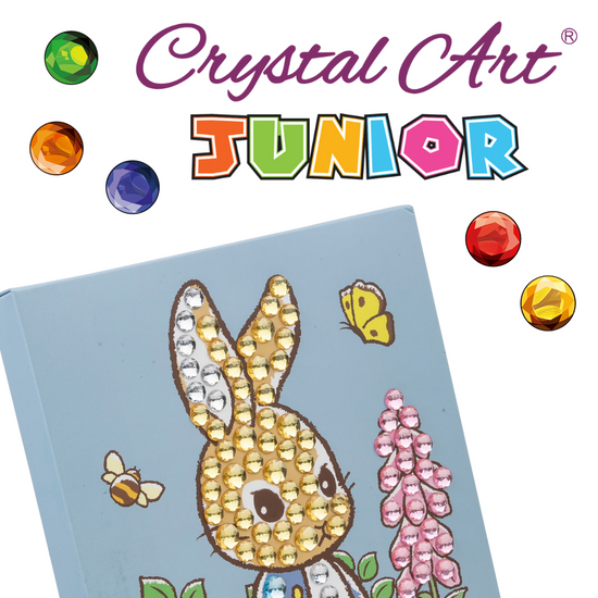 Peter Rabbit Crystal Art Junior Canvas Kit 10