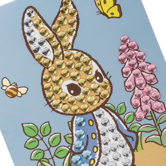 Peter Rabbit Crystal Art Junior Canvas Kit 1