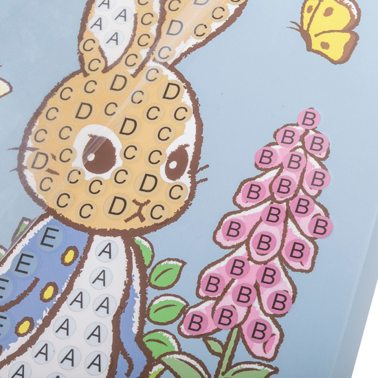 Peter Rabbit Crystal Art Junior Canvas Kit 2