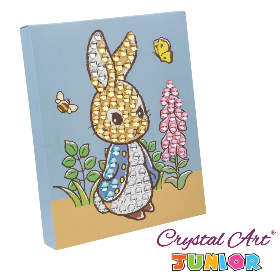 Peter Rabbit Crystal Art Junior Canvas Kit 8