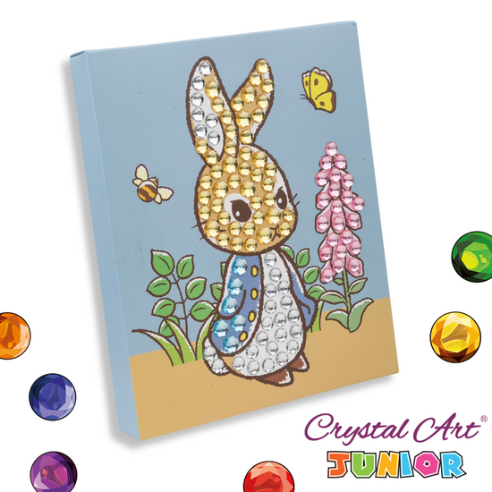 Peter Rabbit Crystal Art Junior Canvas Kit 9