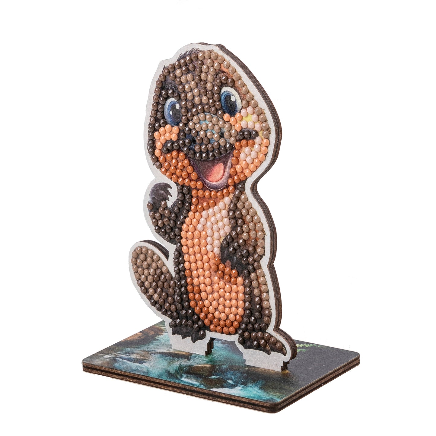 Platypus Crystal Art Wildlife Buddies angle