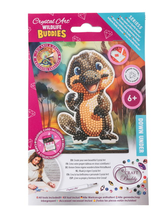 Platypus Crystal Art Wildlife Buddies pack