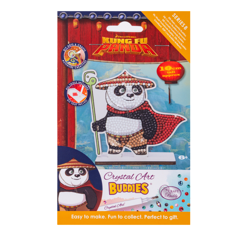 Po Crystal Art Buddies Kit Series 8 Kung Fu Panda