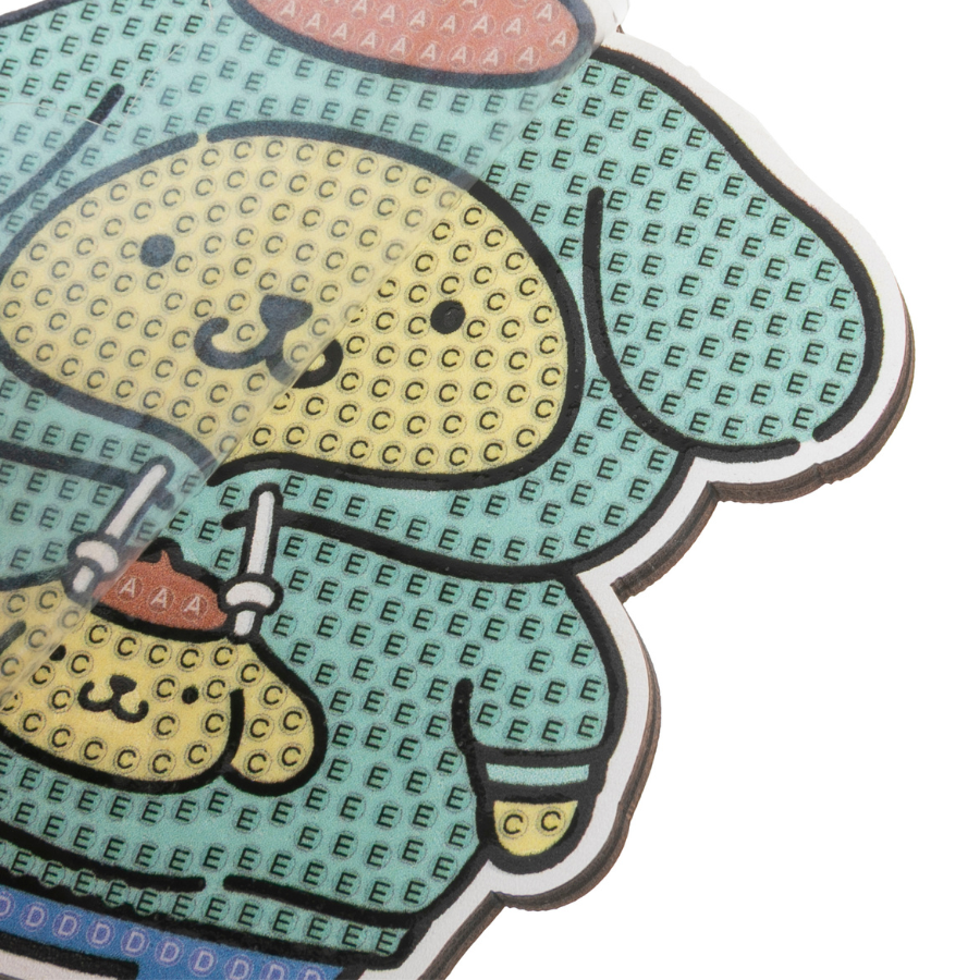 Pompompurin Crystal Art Buddies Hello Kitty Series 7