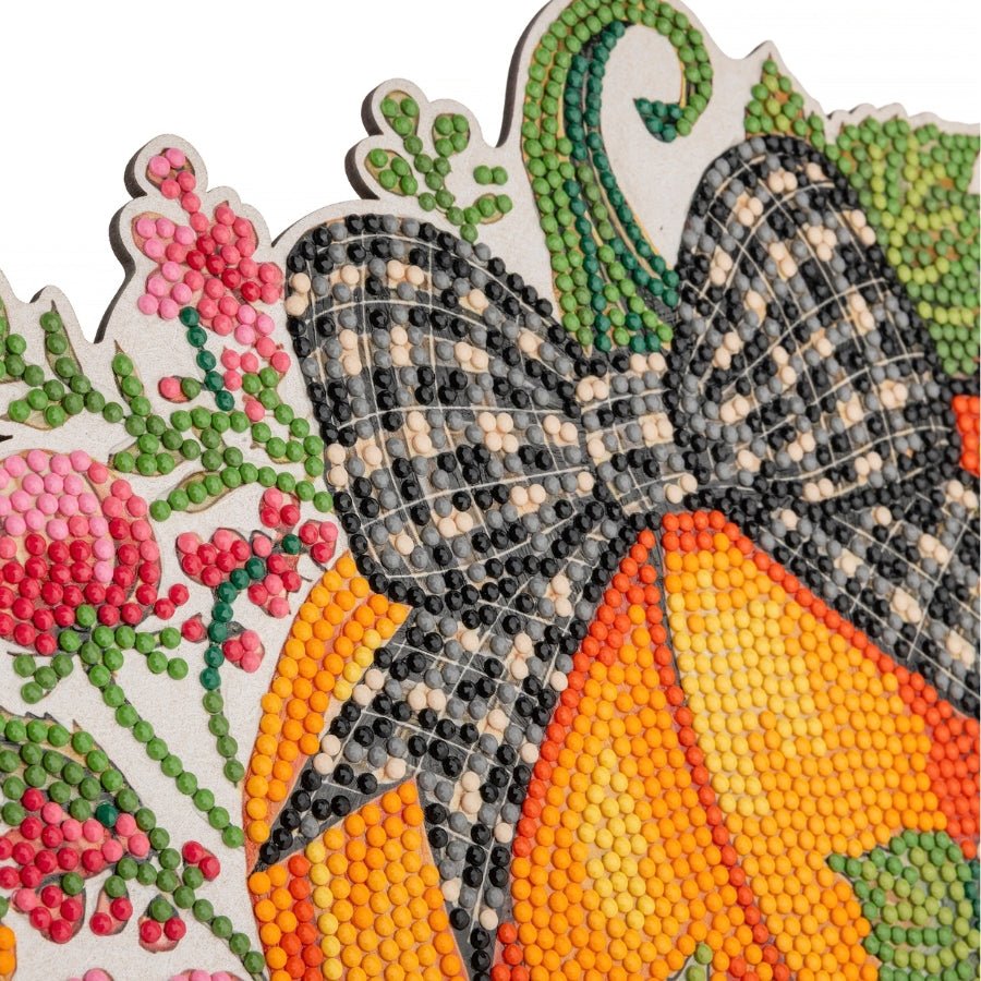 Pumpkin Petals Crystal Art Decoration Kit