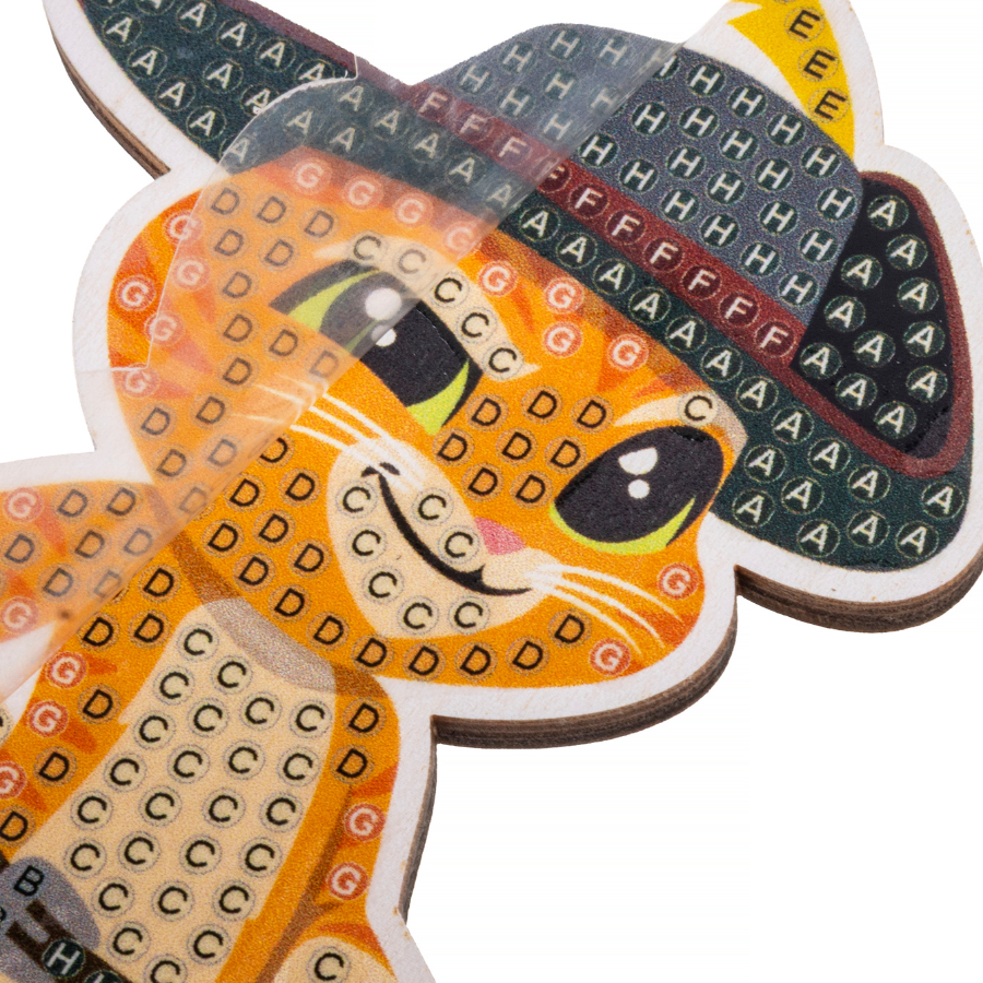Puss In Boots Crystal Art Buddies Kit Series 8 Shrek