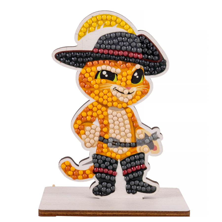 Puss In Boots Crystal Art Buddies Kit Series 8 Shrek