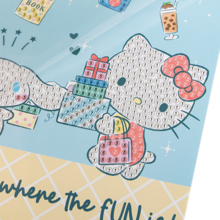 Real Friendship Crystal Art Mega Activity Set Hello Kitty & Friends