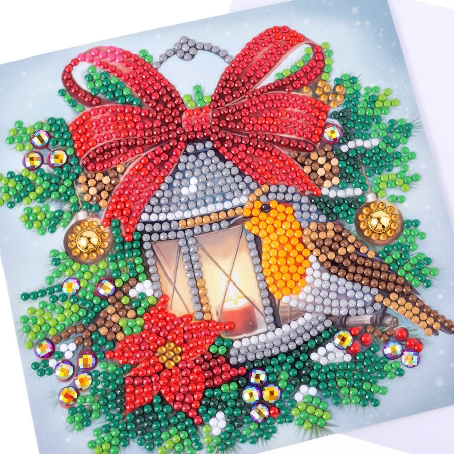 Robin Surprise Crystal Art Card Kit 15x15cm – Craft Buddy Trade