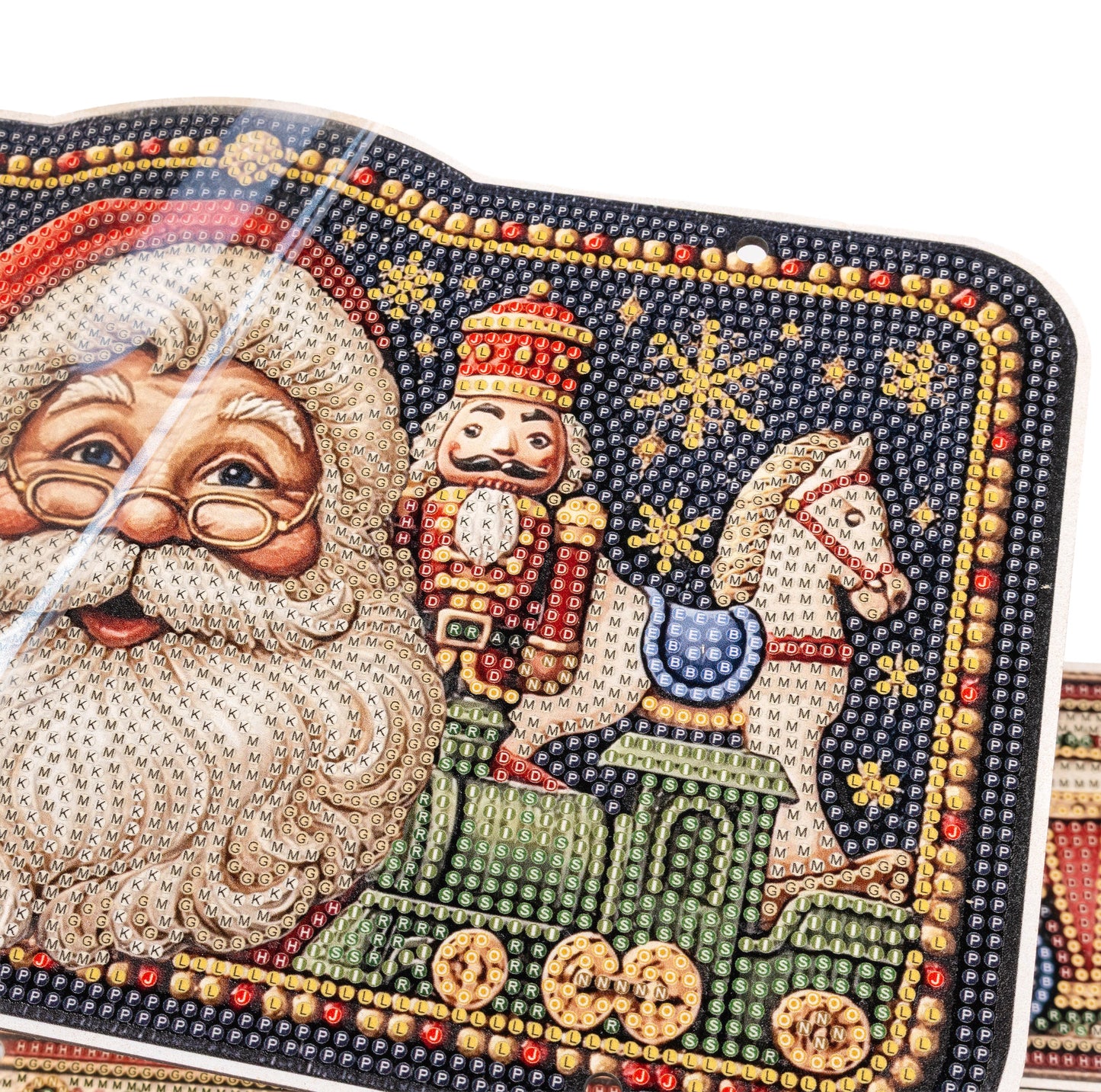 Santa Sparkle Sign Crystal Art Decoration Kit