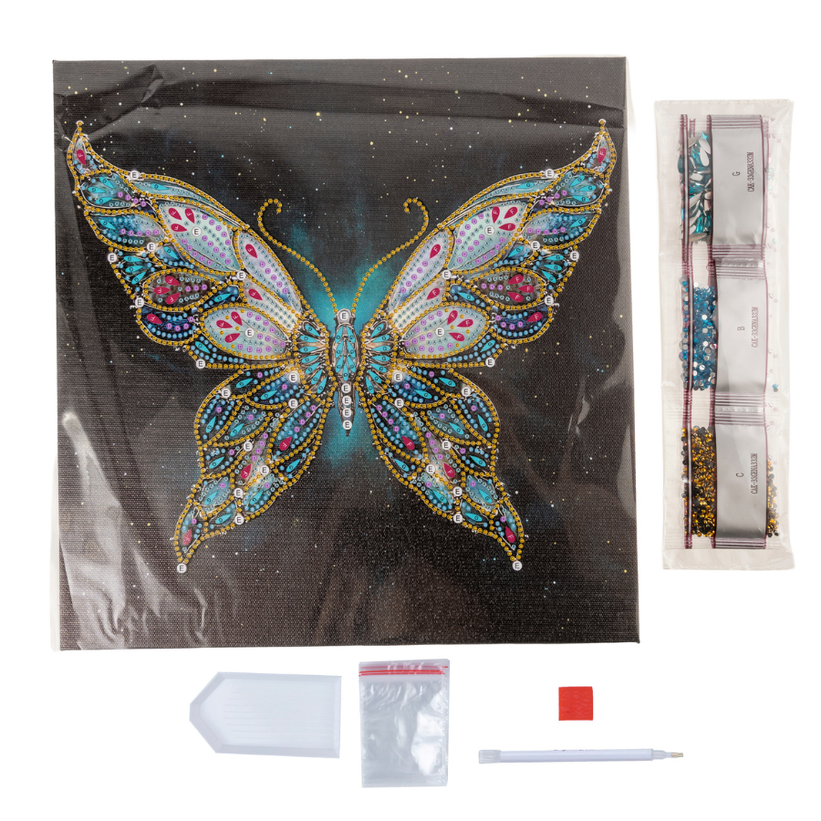 Sapphire Flight Canvas Kit 30x30cm