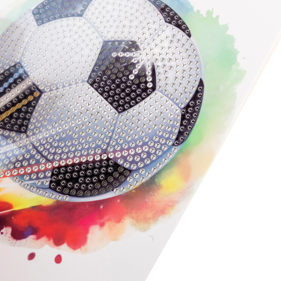 Score! Crystal Art Card Kit 12.6cm x 17.5cm