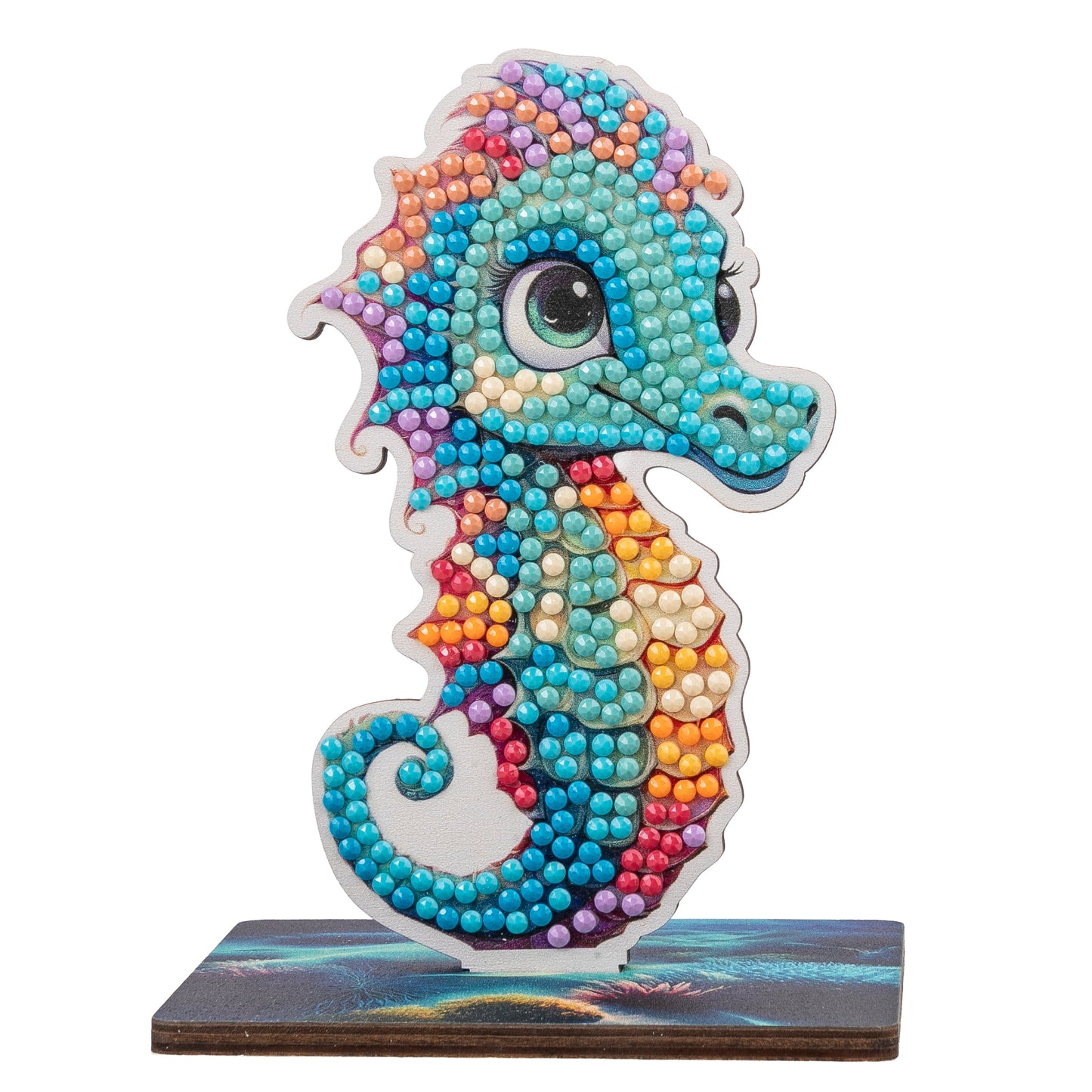 Seahorse Crystal Art Wildlife Buddies complete