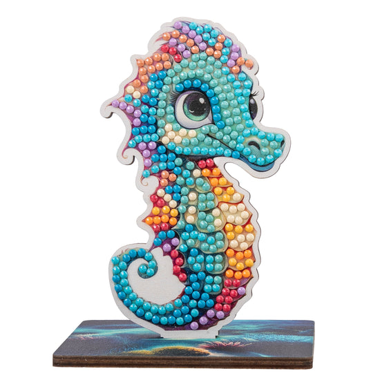 Seahorse Crystal Art Wildlife Buddies complete