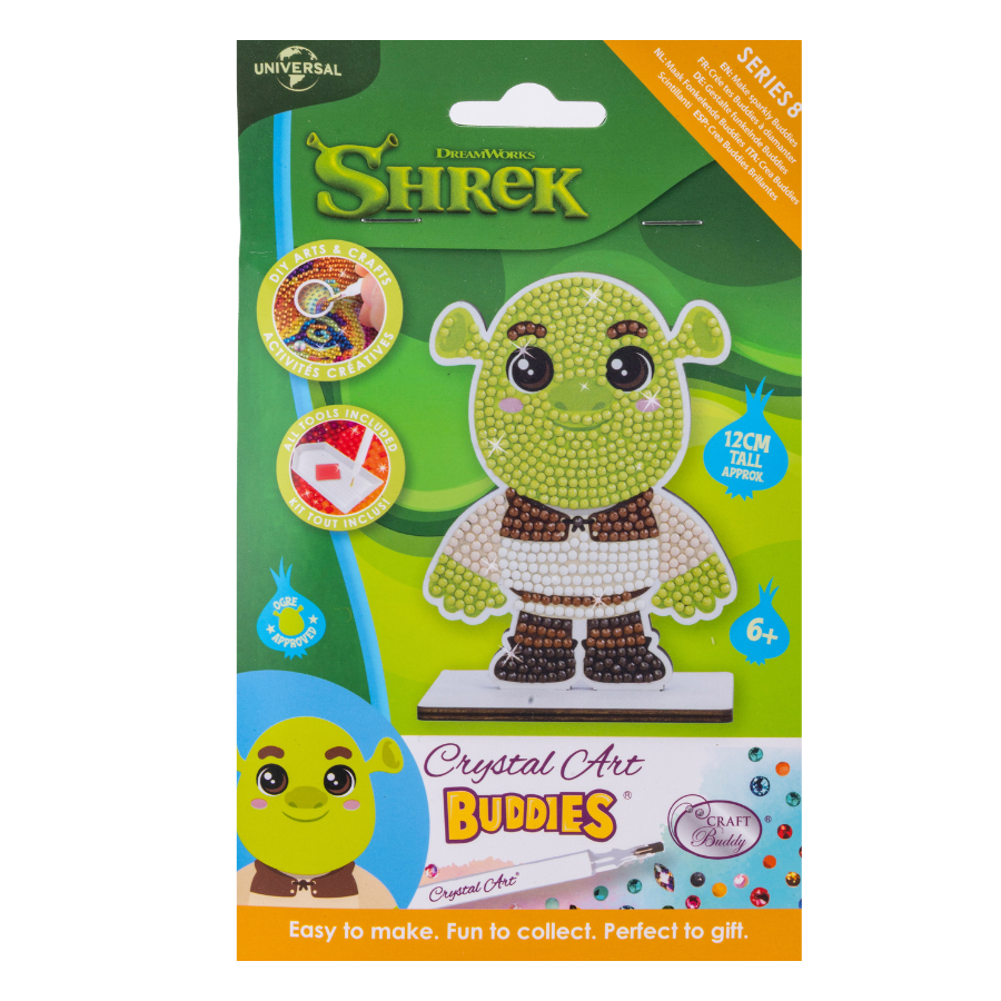 Shrek Crystal Art Buddies Kit Series 8 Shrek