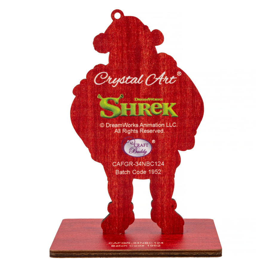 Shrek Crystal Art Festive Buddies Kit Series 8 Shrek