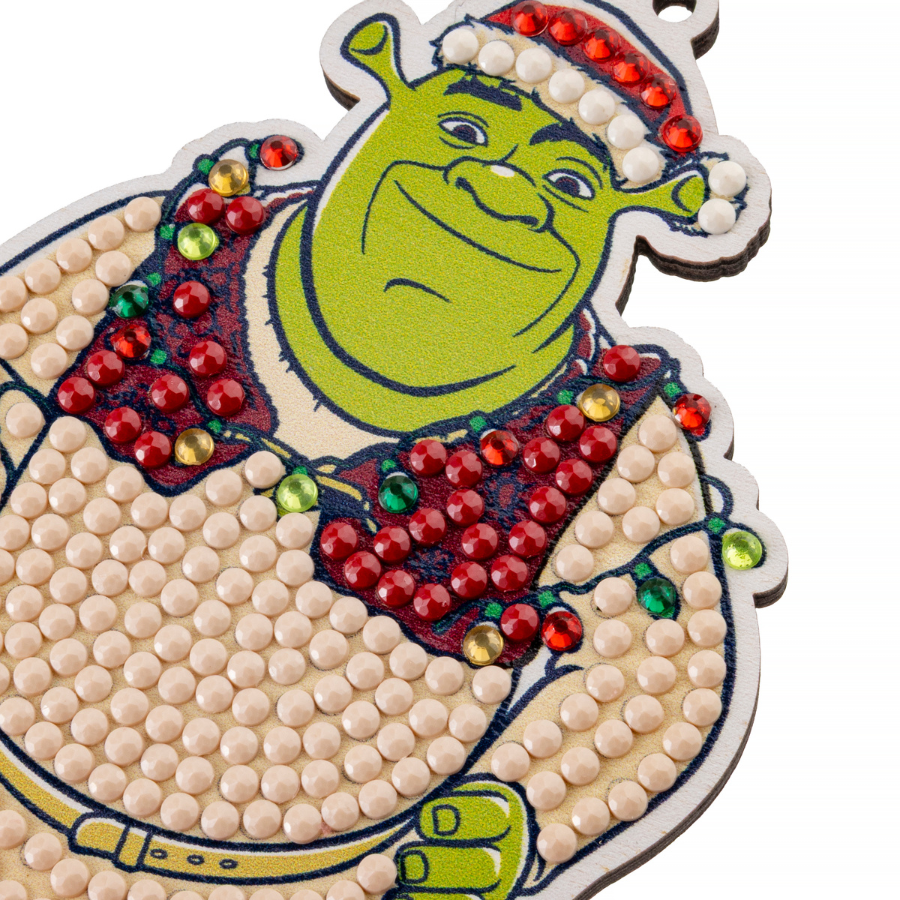Shrek Crystal Art Festive Buddies Kit Series 8 Shrek
