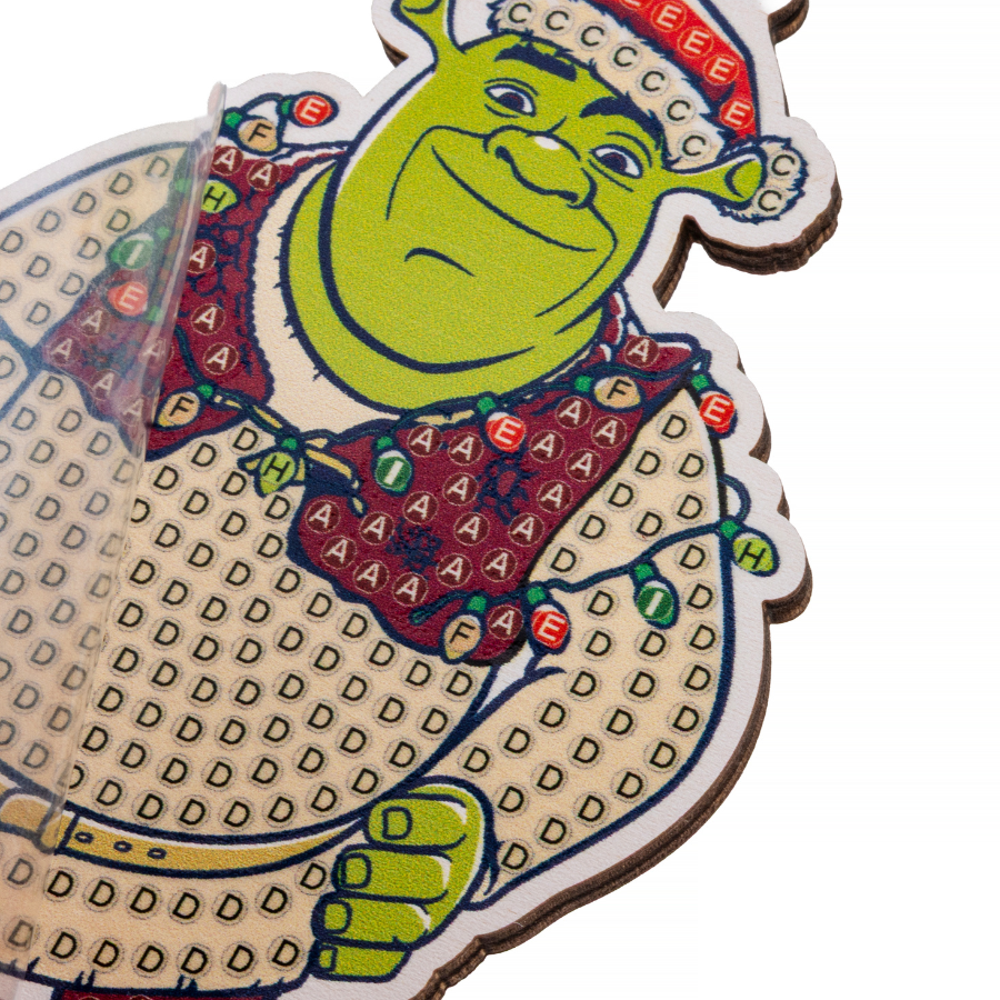 Shrek Crystal Art Festive Buddies Kit Series 8 Shrek