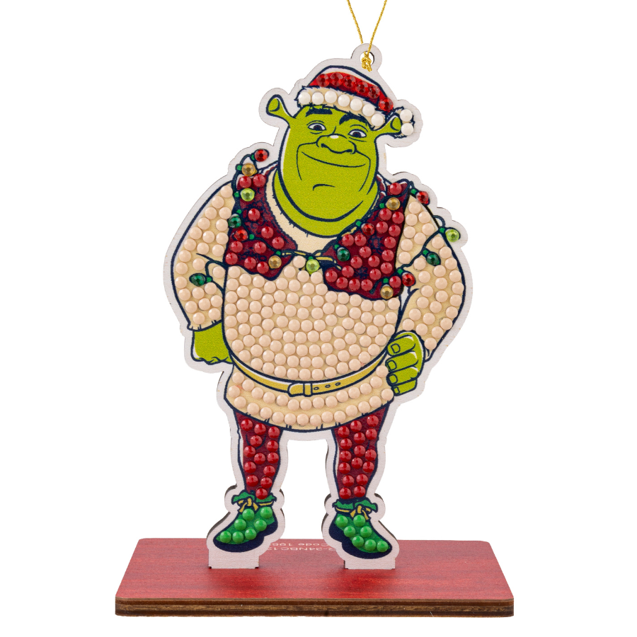 Shrek Crystal Art Festive Buddies Kit Series 8 Shrek
