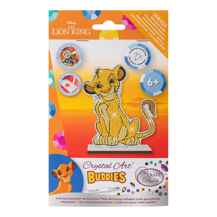 Simba Crystal Art Buddies Disney Series 4 2