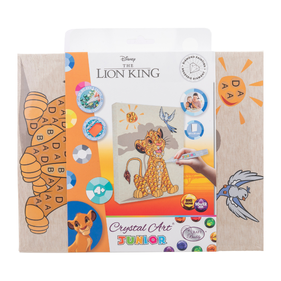 Simba Disney Crystal Art Junior Canvas Kit 11