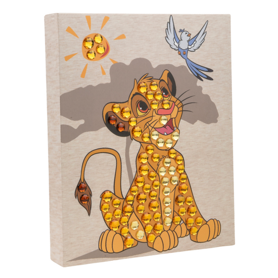 Simba Disney Crystal Art Junior Canvas Kit 