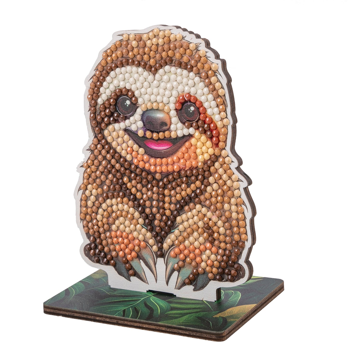 Sloth Crystal Art Wildlife Buddies angle