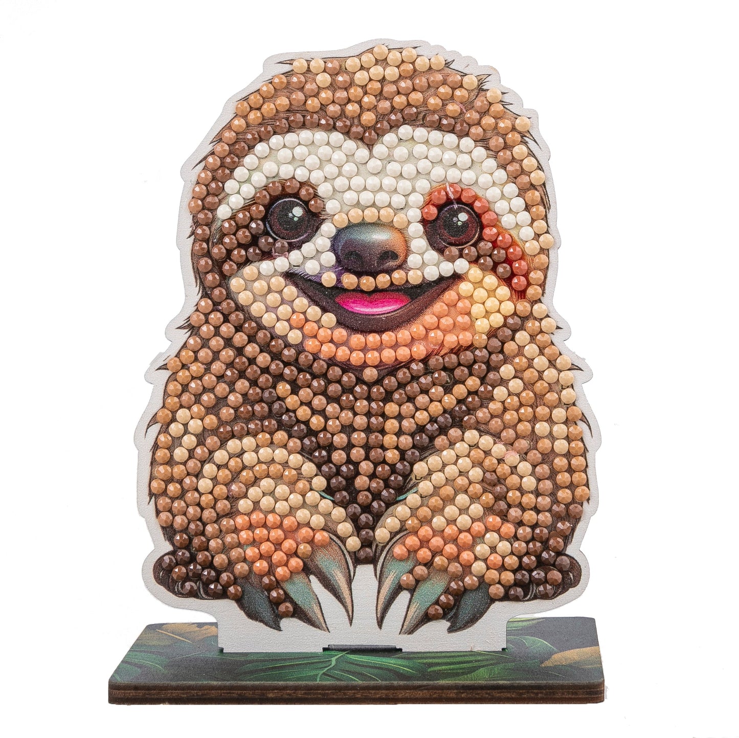 Sloth Crystal Art Wildlife Buddies complete