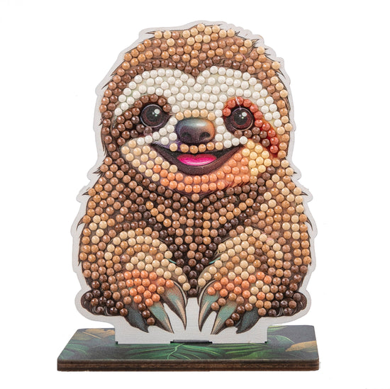 Sloth Crystal Art Wildlife Buddies complete