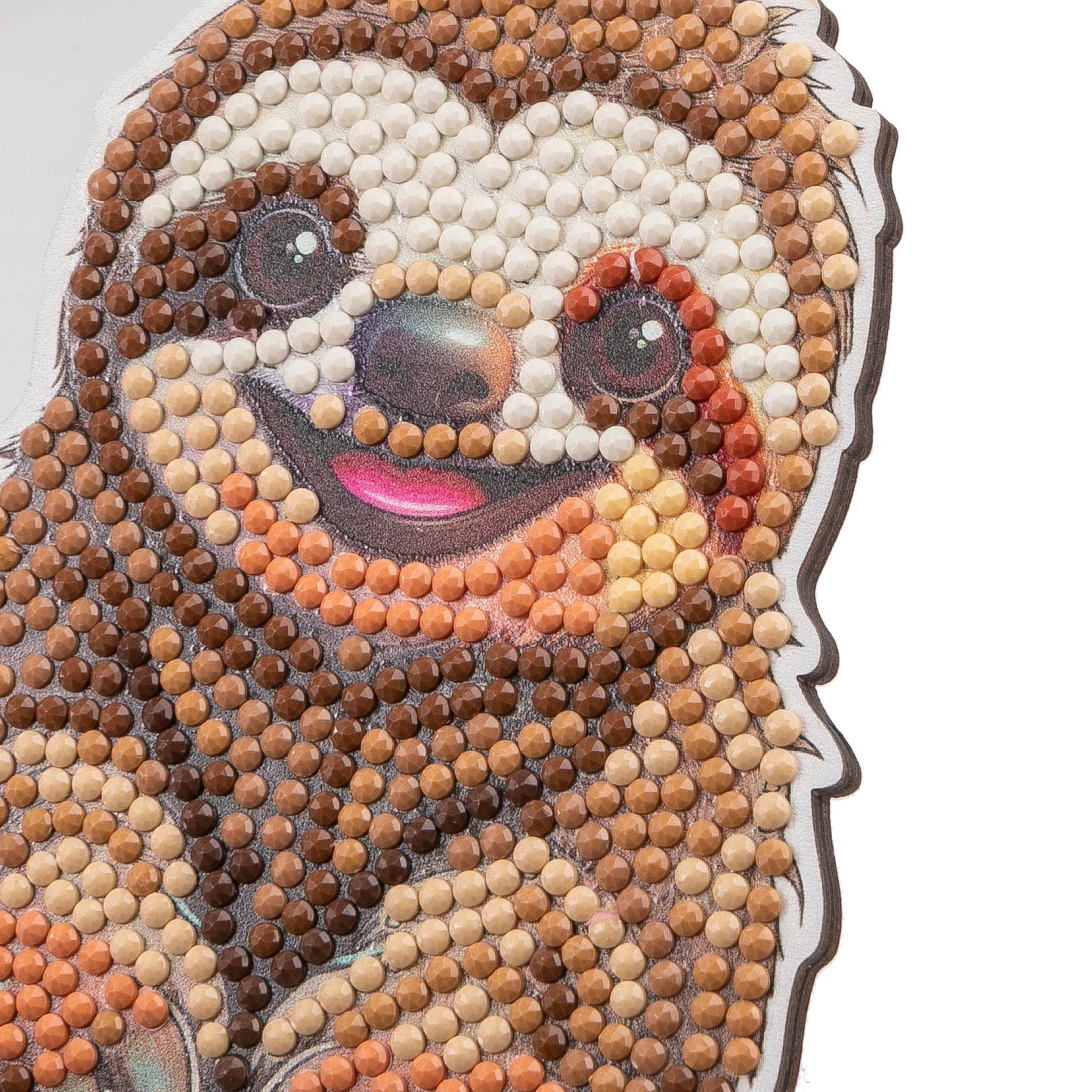 Sloth Crystal Art Wildlife Buddies complete face