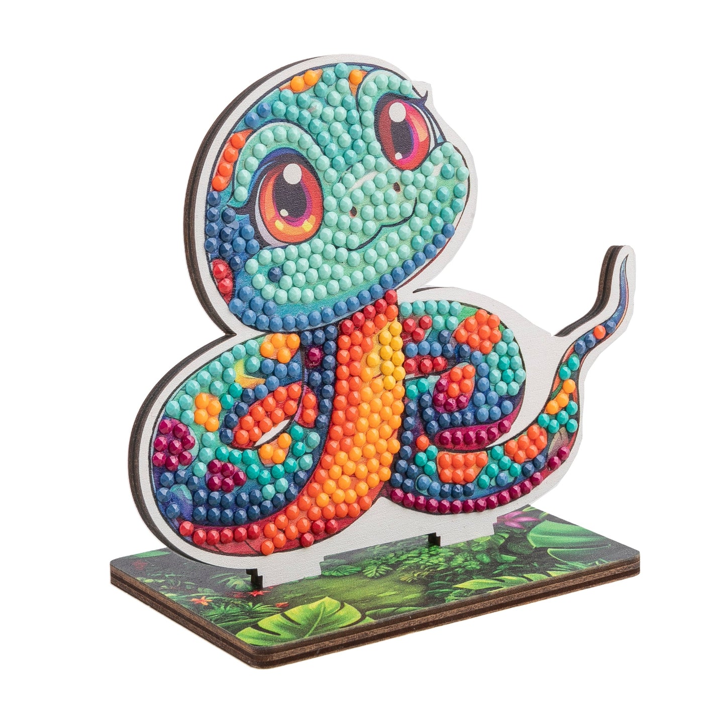 Snake Crystal Art Wildlife Buddies angle