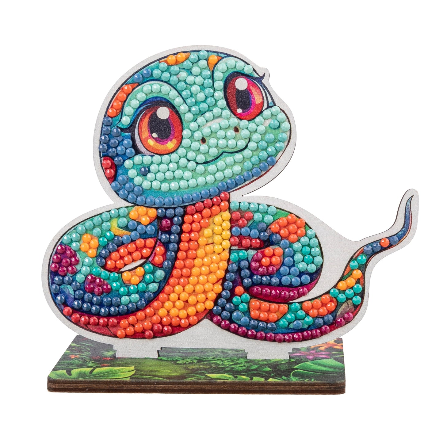 Snake Crystal Art Wildlife Buddies complete