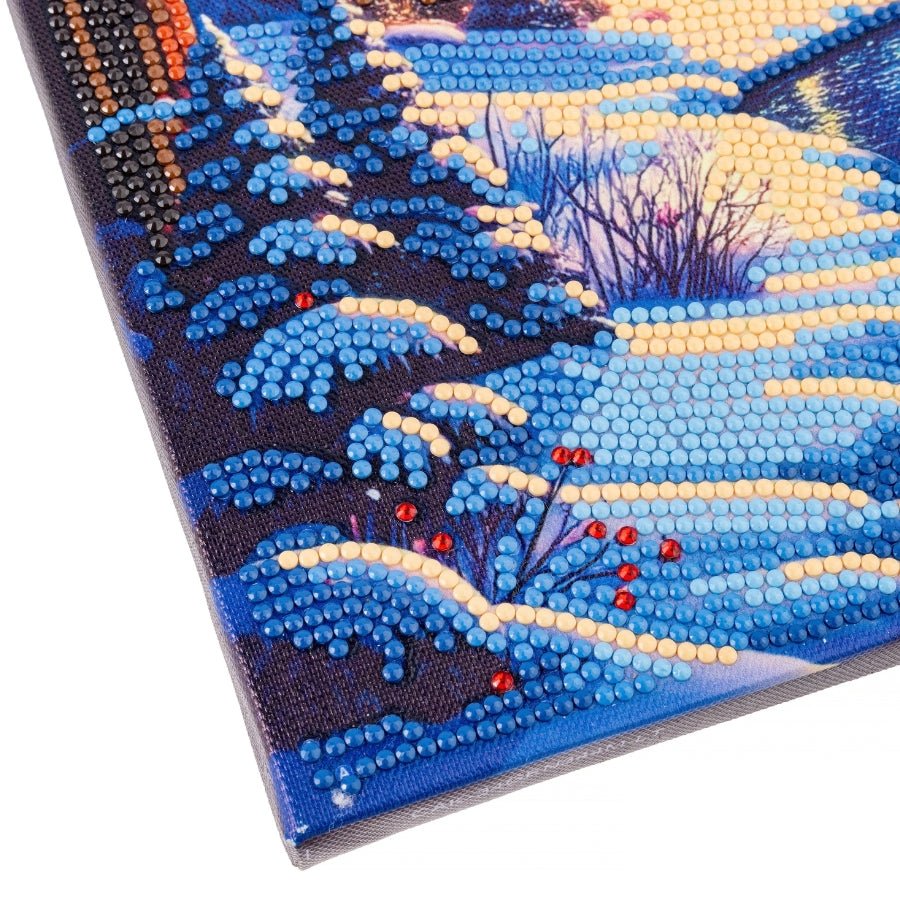 Winter Solstice Crystal Art Canvas Kit 30x30cm