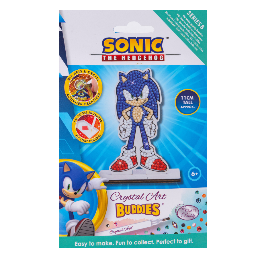 Sonic the Hedgehog Crystal Art Buddies Kit Series 8 Sega