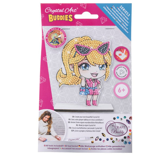"Sparkle" Crystal Art Buddies Series 3 Front Packaging