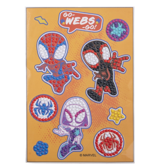 Spiderman Crystal Art Mega Activity Set Disney 5