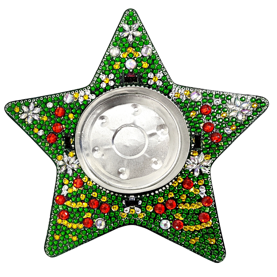 Stars Crystal Art 3D Candle Holder Kit