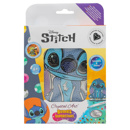 Stitch Crystal Art Buddies Superstars Kit Disney 6