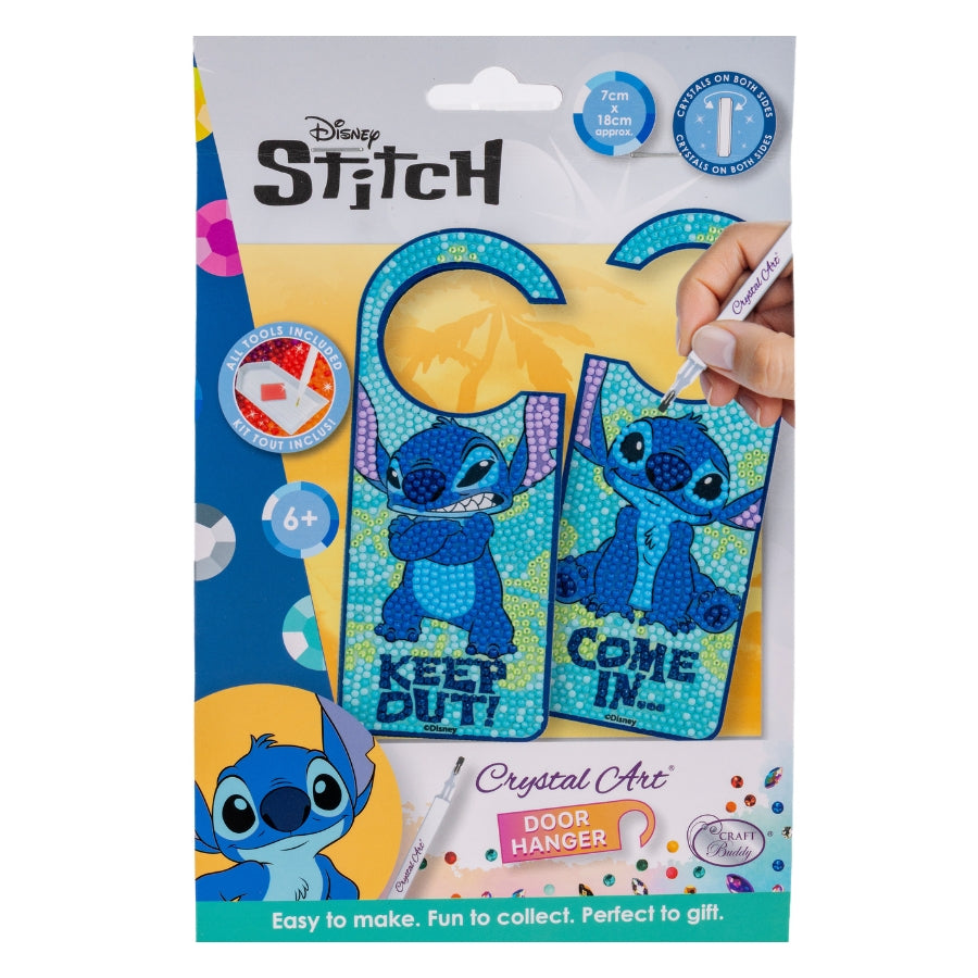 Stitch Crystal Art Door Hanger Kit Disney