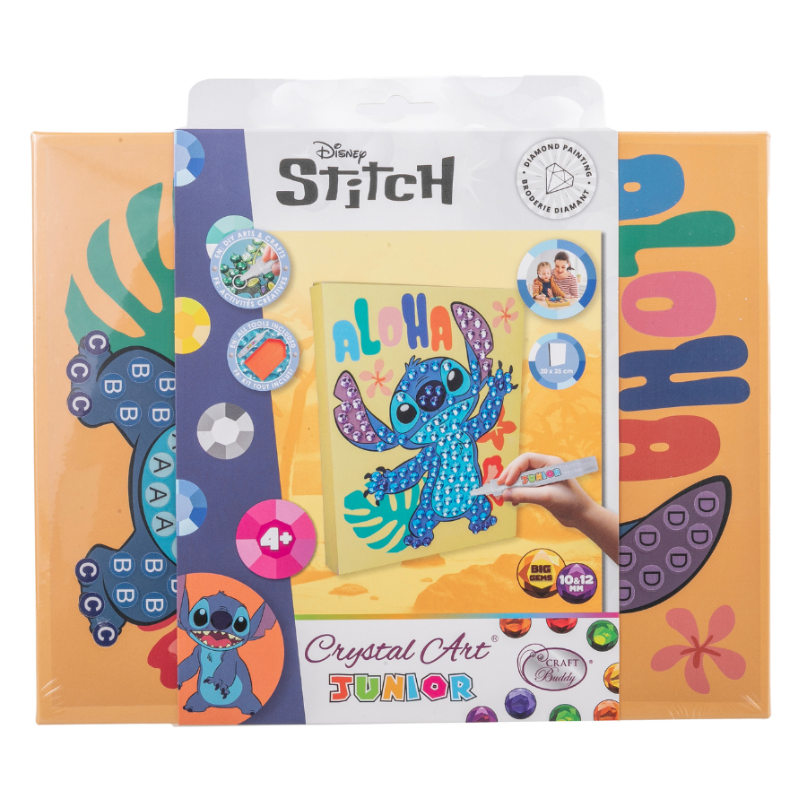 Stitch Disney Crystal Art Junior Canvas Kit 11