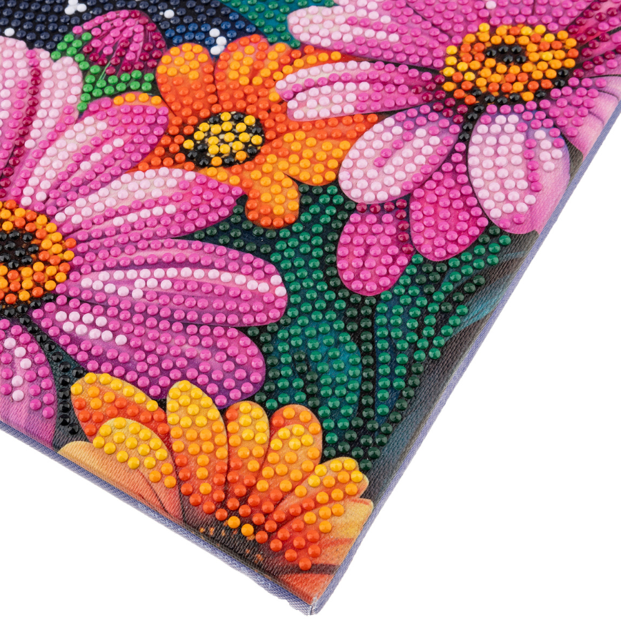 Summer Butterfly Crystal Art Canvas Kit 40x50cm