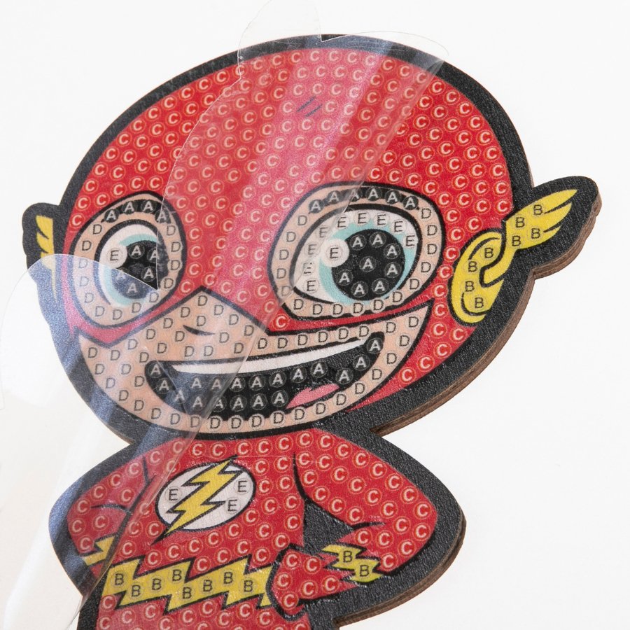 "The Flash" Crystal Art Buddies DC Series 3 Before