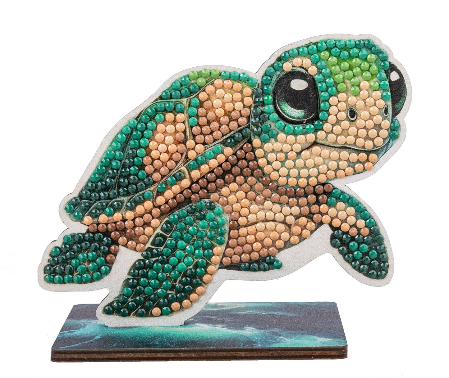 Turtle Crystal Art Wildlife Buddies complete