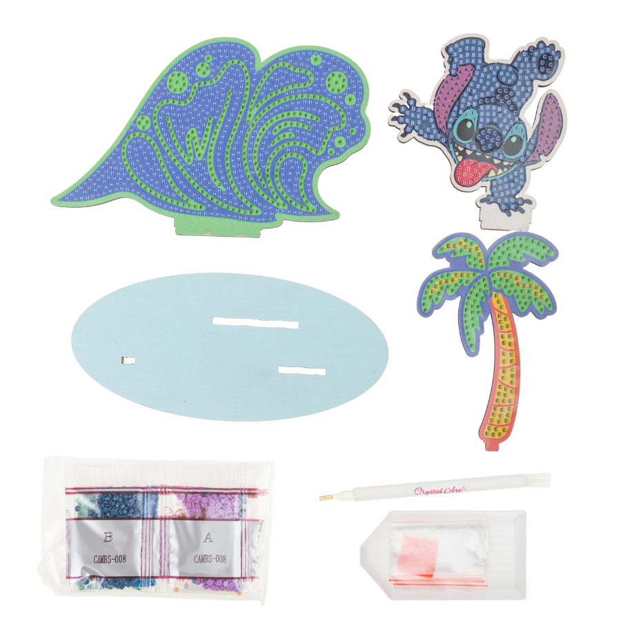 Wave Stitch Crystal Art Disney Sparkle Scene 8