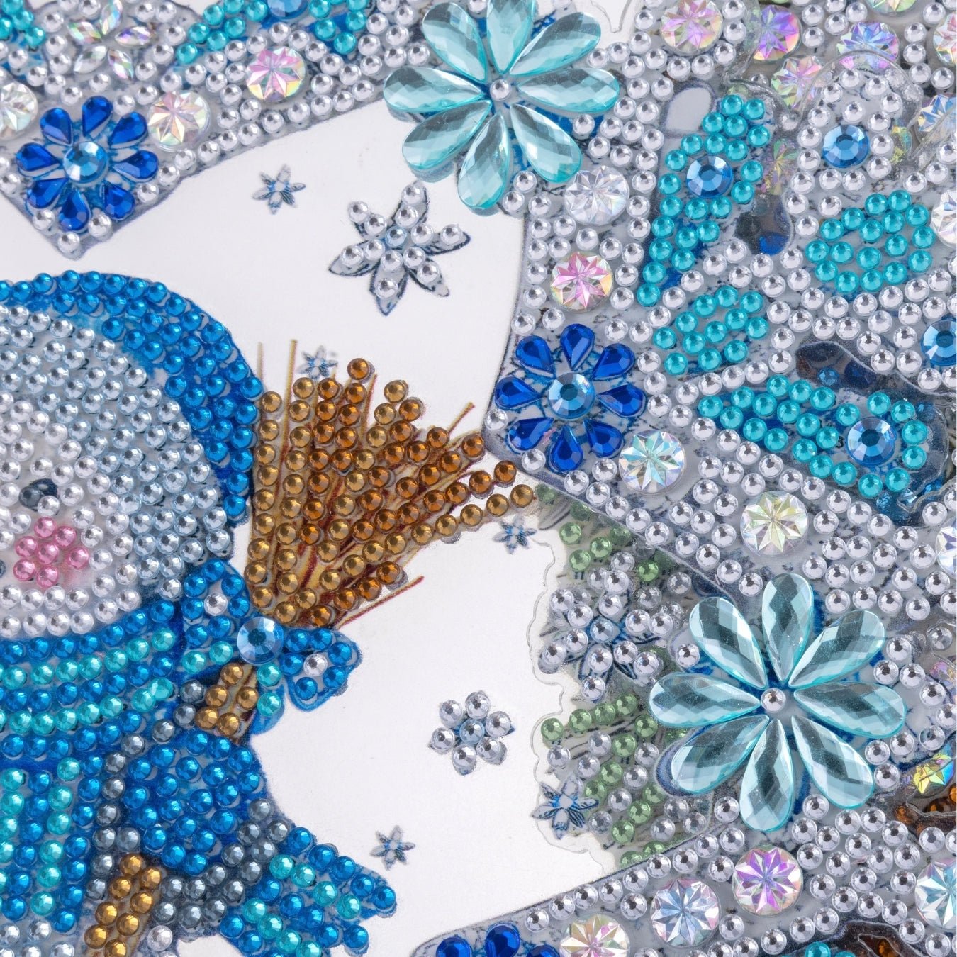 Winter Crystal Art Hanging Decoration Kit Set of 2