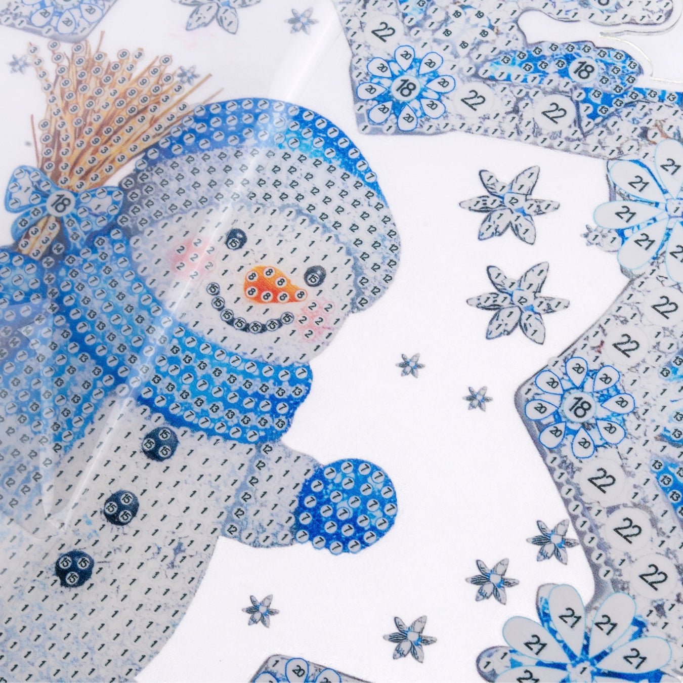 Winter Crystal Art Hanging Decoration Kit Set of 2