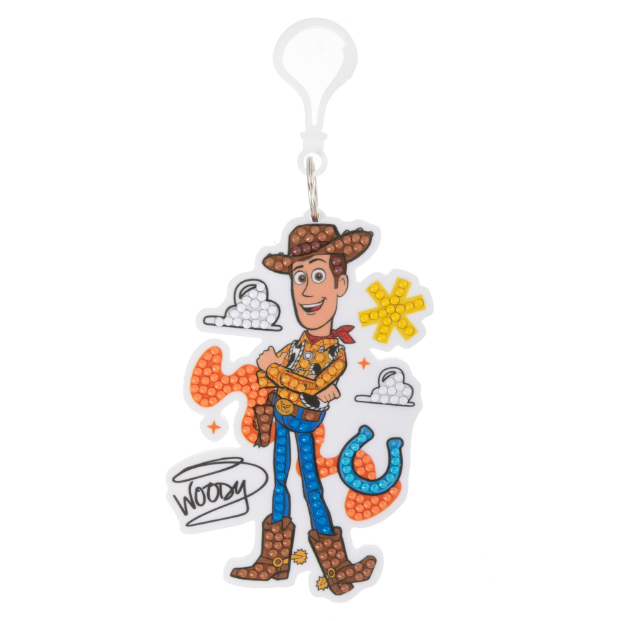 Woody Crystal Art Bag Charm Kit Toy Story Disney Pixar